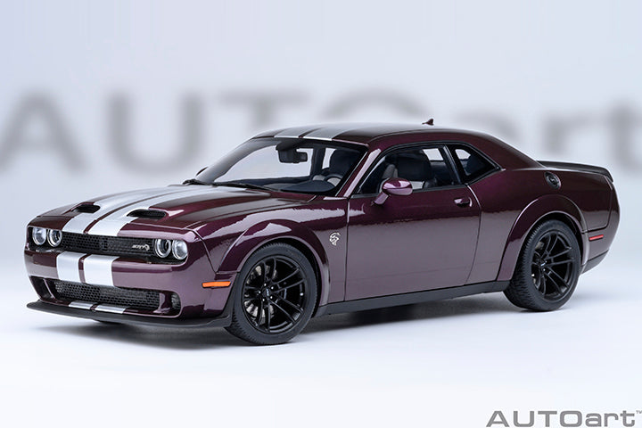 AutoArt 1:18- DODGE CHALLENGER SRT JAILBREAK 2022 (HELLRAISIN/PURPLE) AA71762
