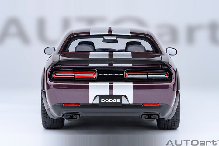 AutoArt 1:18- DODGE CHALLENGER SRT JAILBREAK 2022 (HELLRAISIN/PURPLE) AA71762