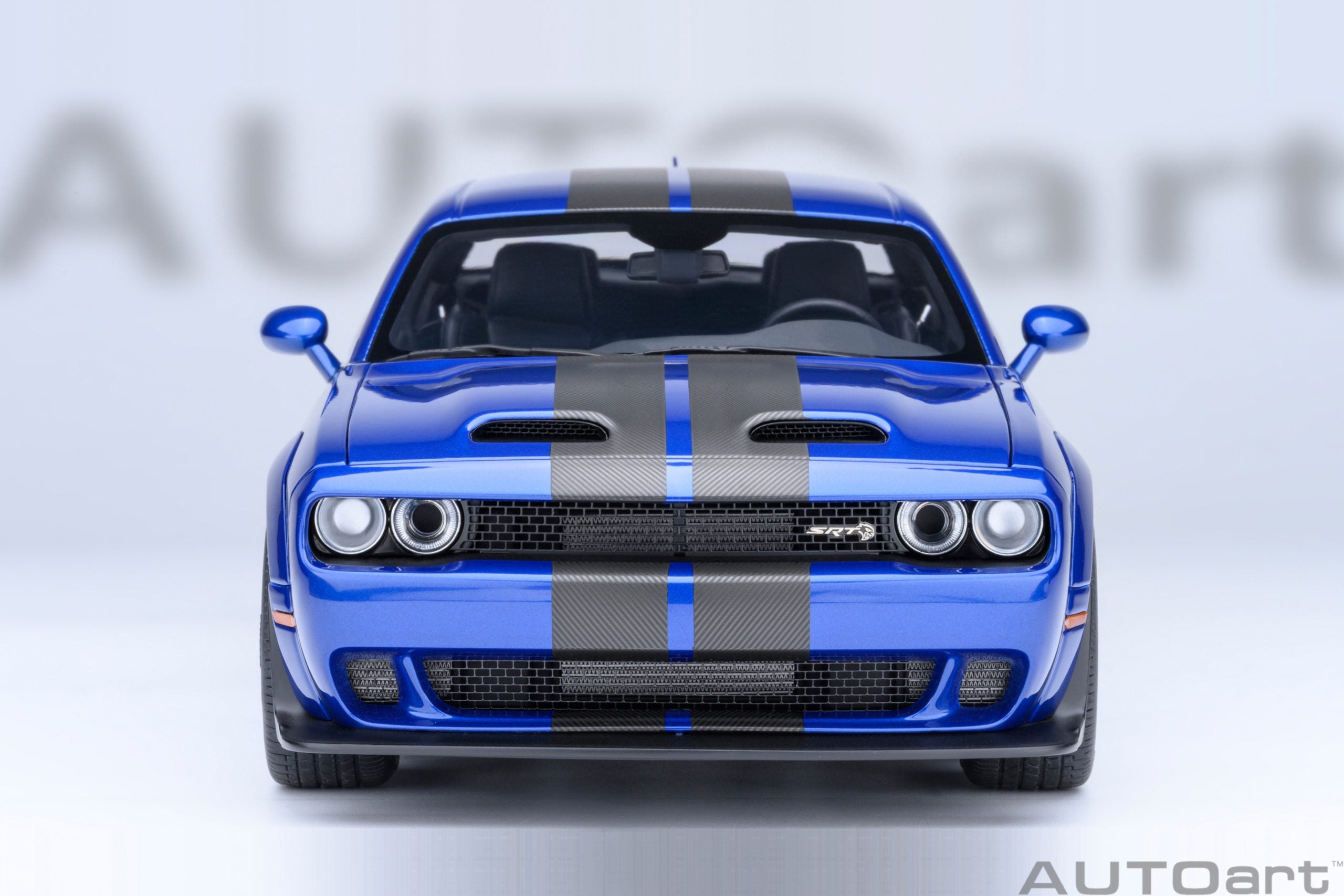 AutoArt 1:18- Dodge Challenger SRT Jailbreak 2022 (Indigo Blue) AA71763