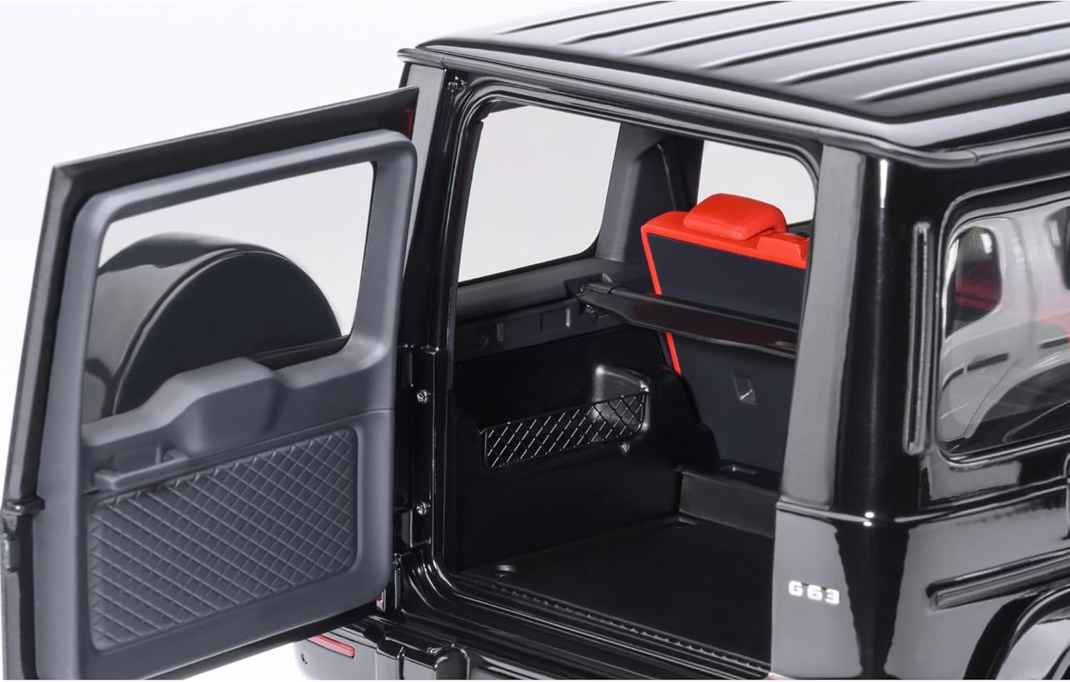 AUTOART-AMG G63 Black with Red Interior 1/18