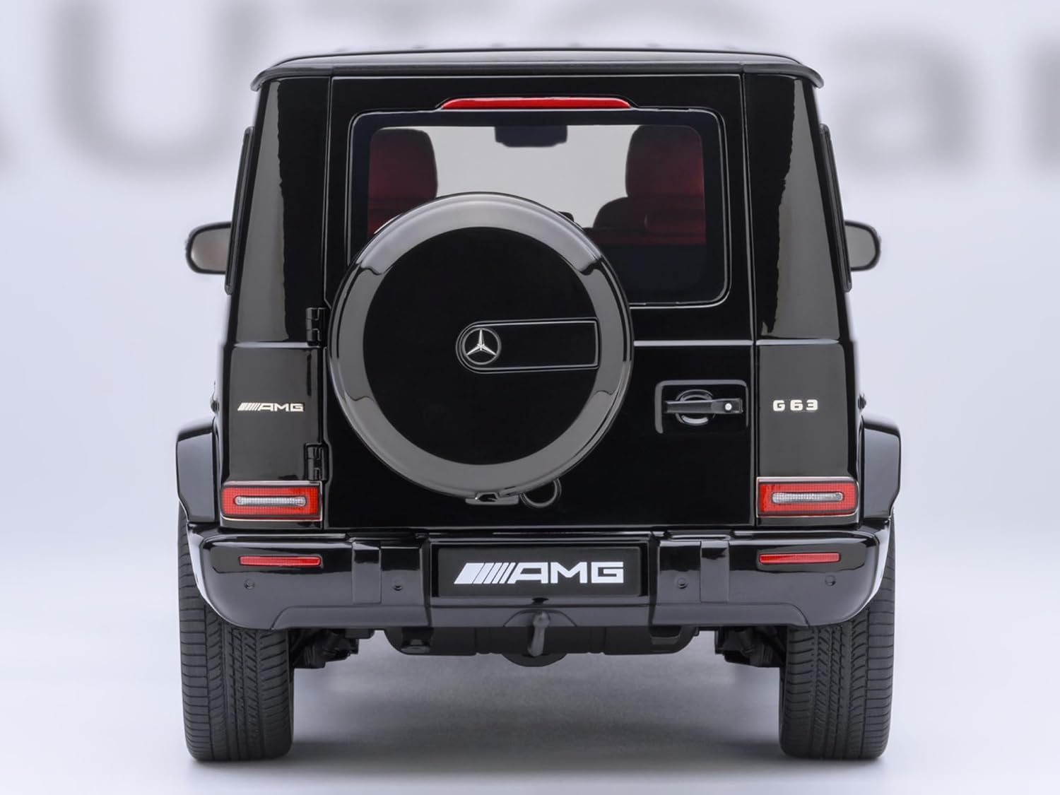AUTOART-AMG G63 Black with Red Interior 1/18