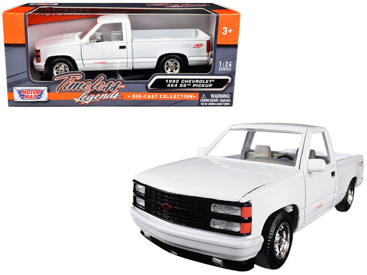 1992 Chevrolet 454 SS Pickup Truck – Blanc