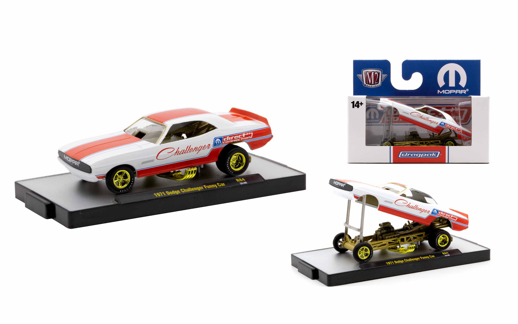 CHASE CARS-Mopar - 1971 Dodge Challenger Funny Car (Detroit-Muscle Release 84)