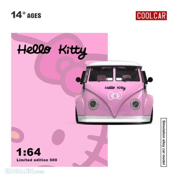 Volkswagen T1 Light Pink KT Cat 1:64 – Cool Car CC642948