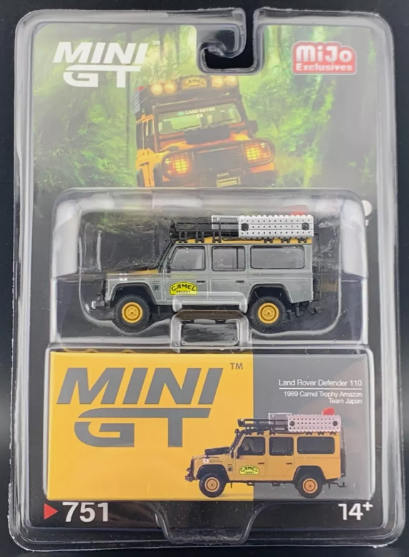 Chase Car-Land Rover Defender 110 1989 Camel Trophy Amazon Team Japan