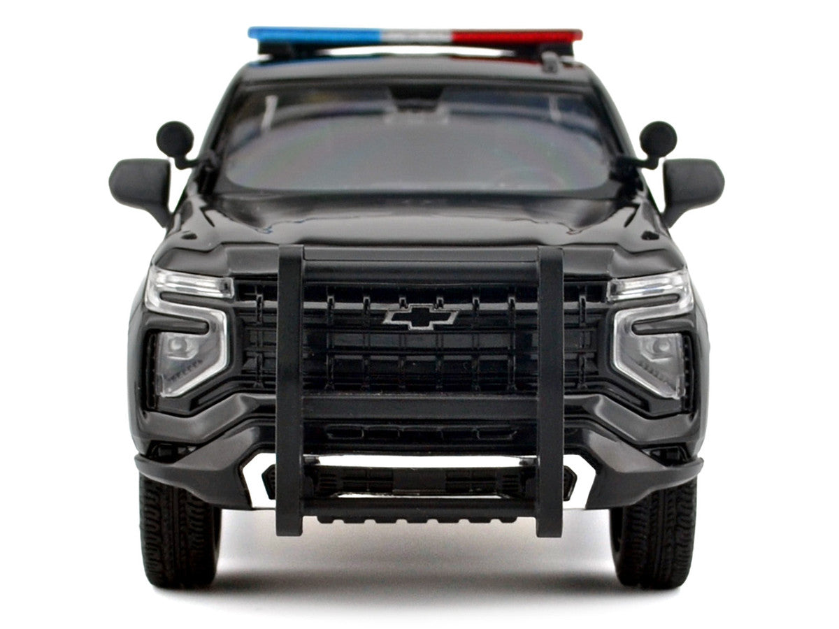 Motormax 1:24-2025 Chevrolet Tahoe Police Pursuit Vehicle (Custom Builder&