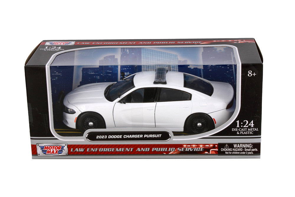 2023 Dodge Charger Pursuit Police 1/24 (White)