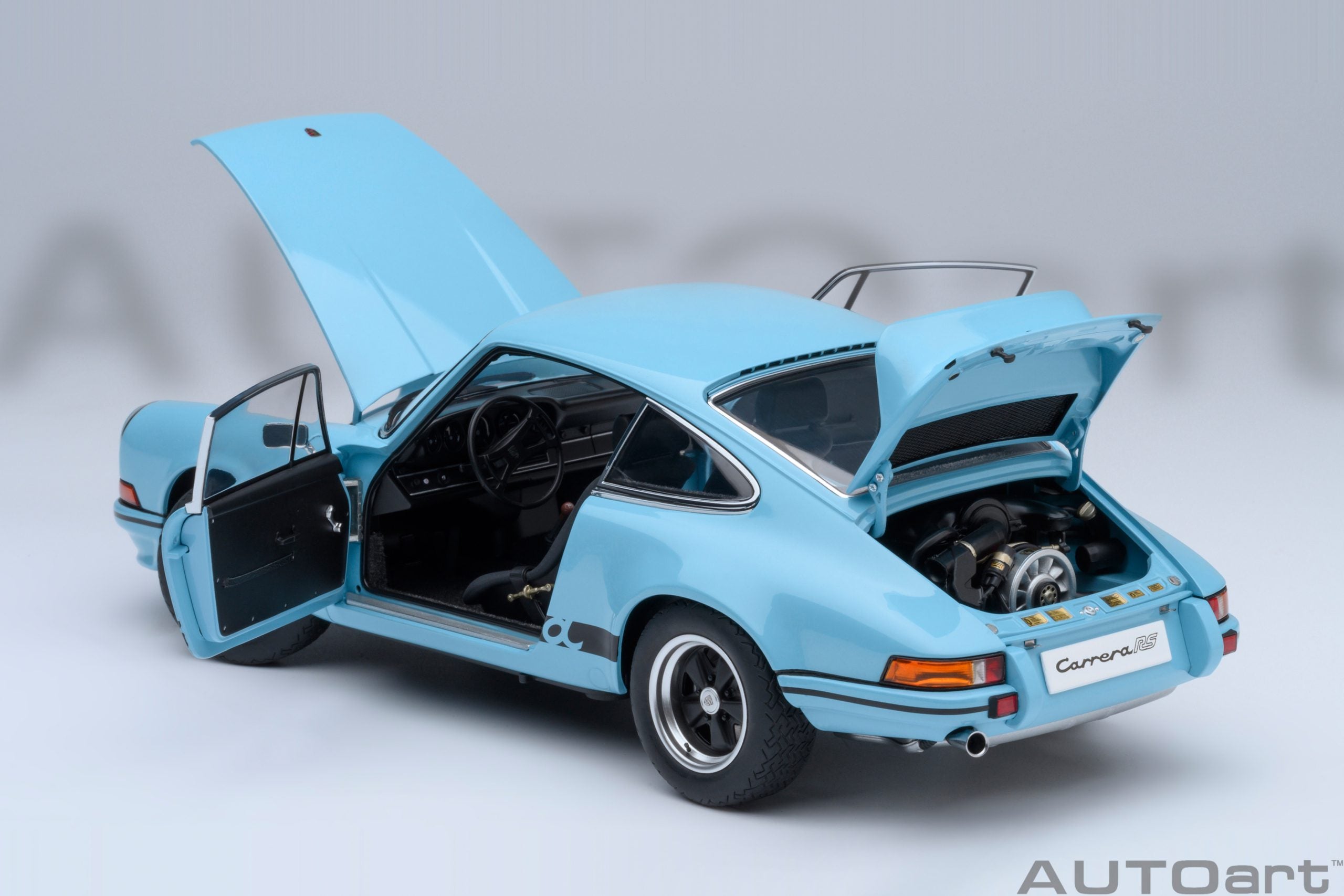 Porsche 911 Carrera 2.7 RS (Gulf Blue with Black stripes)