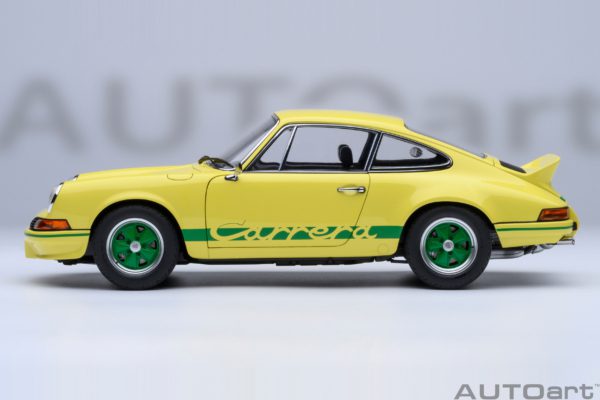 Porsche 911 Carrera 2.7 RS (Light Yellow with Green stripes)
