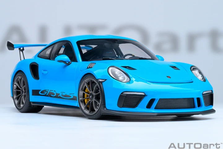 AUTOart 1:18 Porsche 911 (991.2) GT3 RS – Bleu Riviera – AA78182