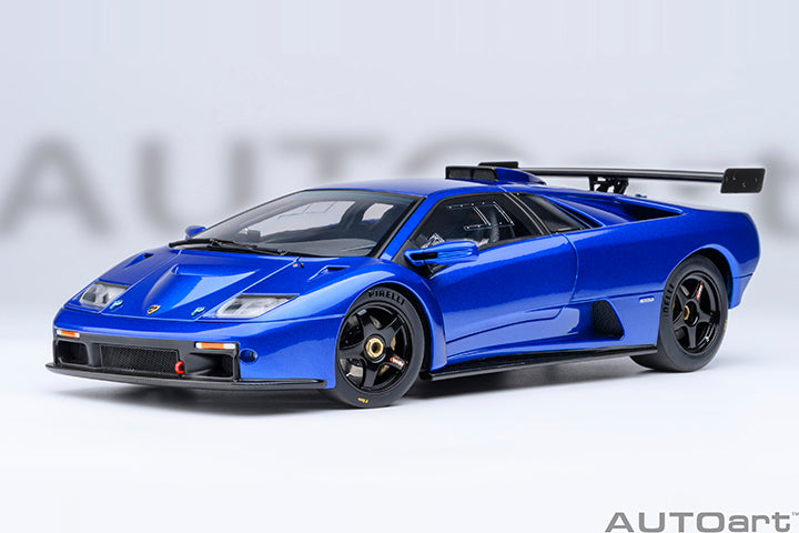 AutoArt 1:18- LAMBORGHINI DIABLO GTR (MONTEREY BLUE) AA79135