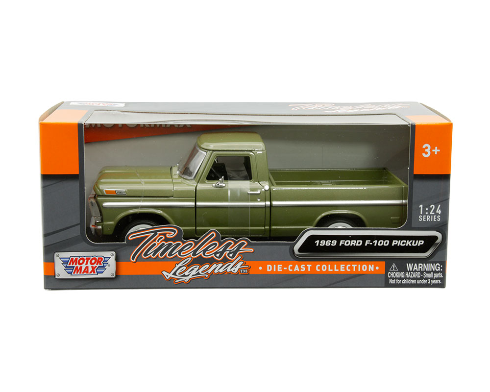 1969 Ford F-100 Pickup – Olive Green