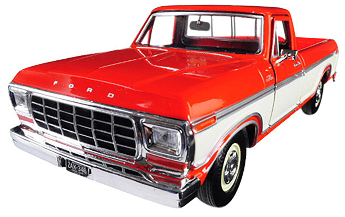1979 Ford F-150 Custom – Orange/Crème deux tons