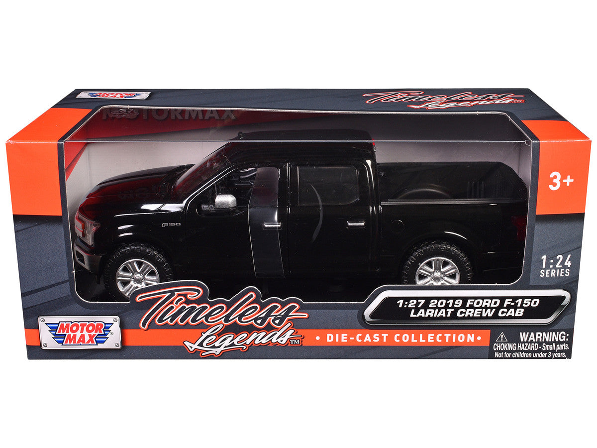 2019 Ford F-150 Lariat Crew Cab Pickup – Black