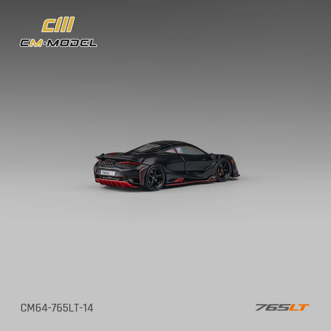 CM MODEL-McLaren 765LT-(Matte Black) CM64-765LT-14