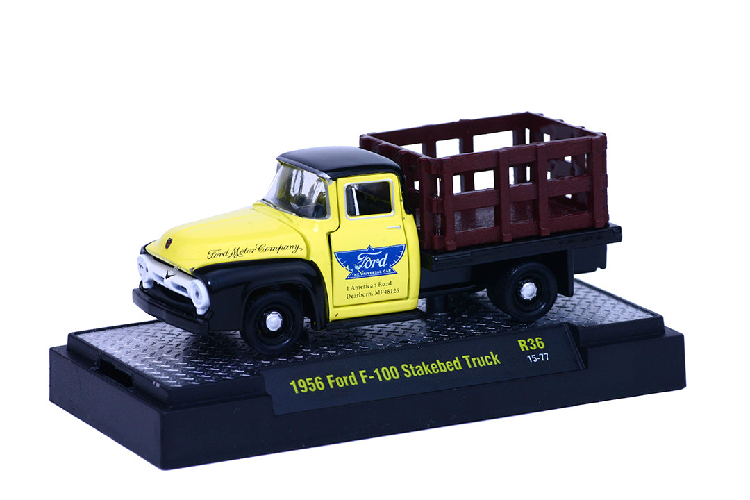 1969 Ford F-100 Stakebed Truck (M2 Machines-Auto Trucks Release 36)