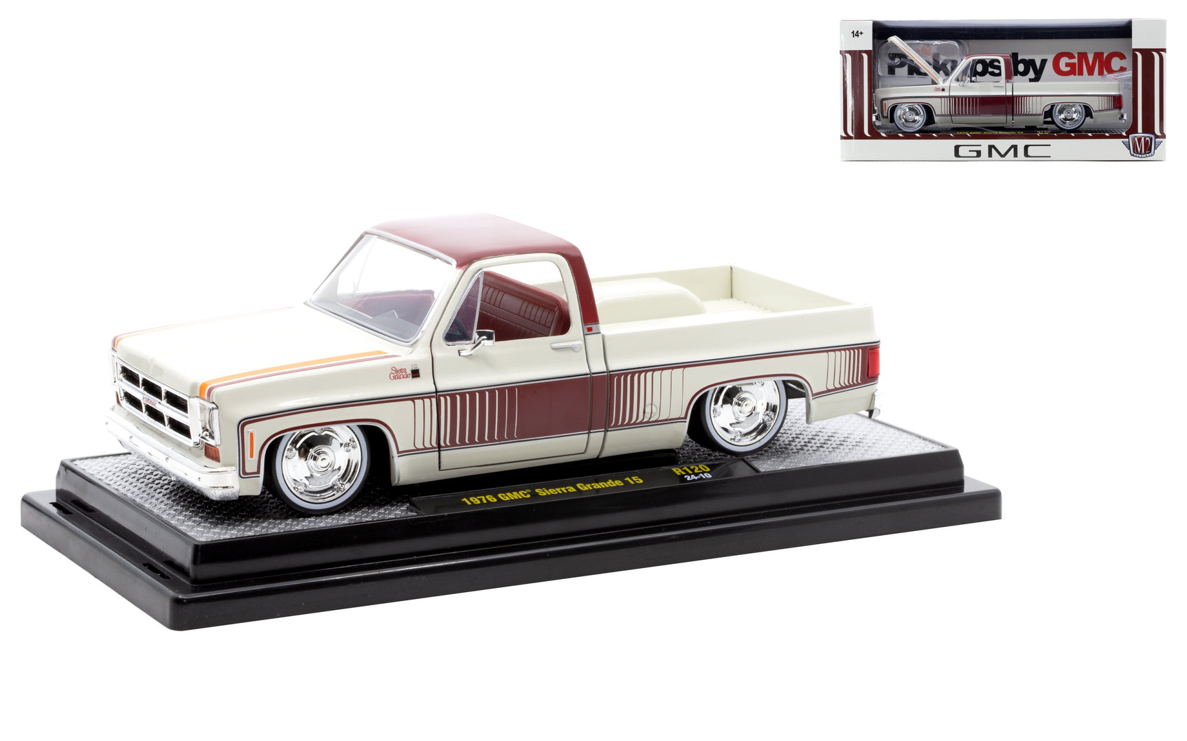 1976 GMC Sierra Grande （チェイス750台限定） 1976 GMC Sierra Grande （チェイス750台限定）（M2 Machines
