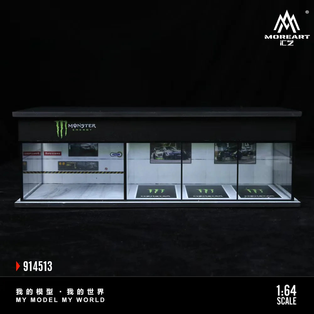 MoreArt 1/64-MONSTER ENERGY EXHIBITION HALL MO914513