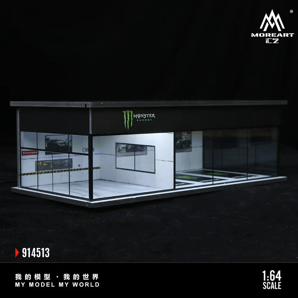 MoreArt 1/64-MONSTER ENERGY EXHIBITION HALL MO914513