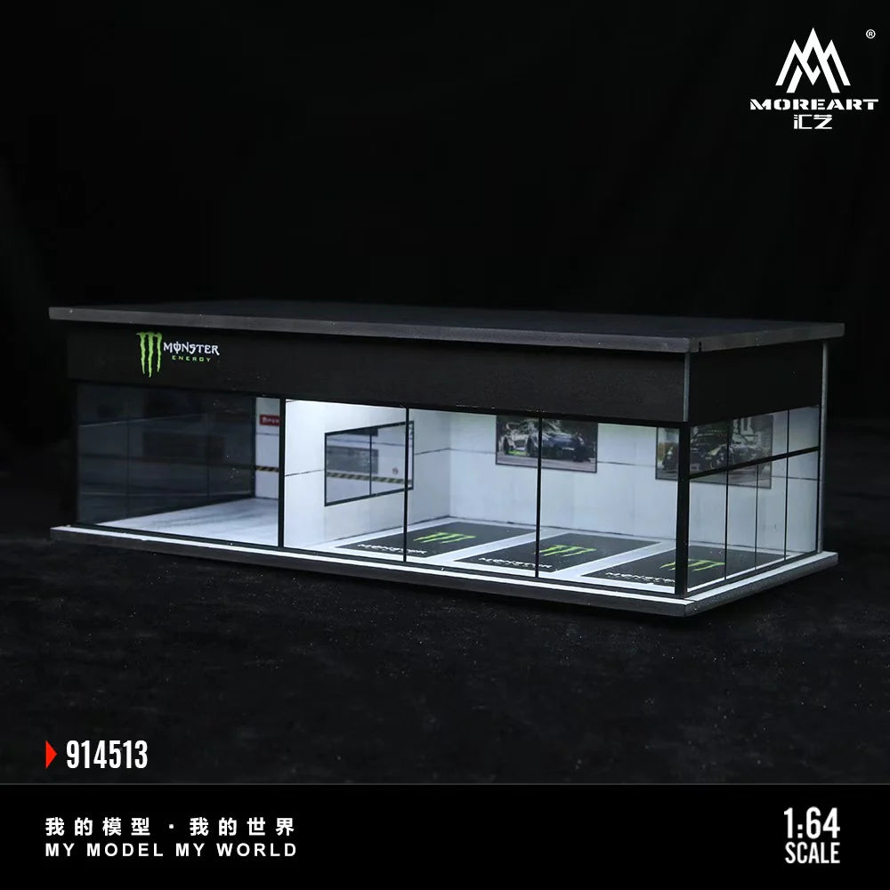 MoreArt 1/64-MONSTER ENERGY EXHIBITION HALL MO914513