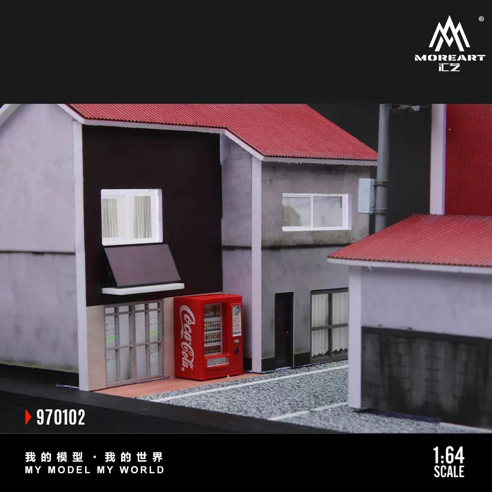 MoreArt Diorama 1:64- TAKOYAKI HOUSE MO970102