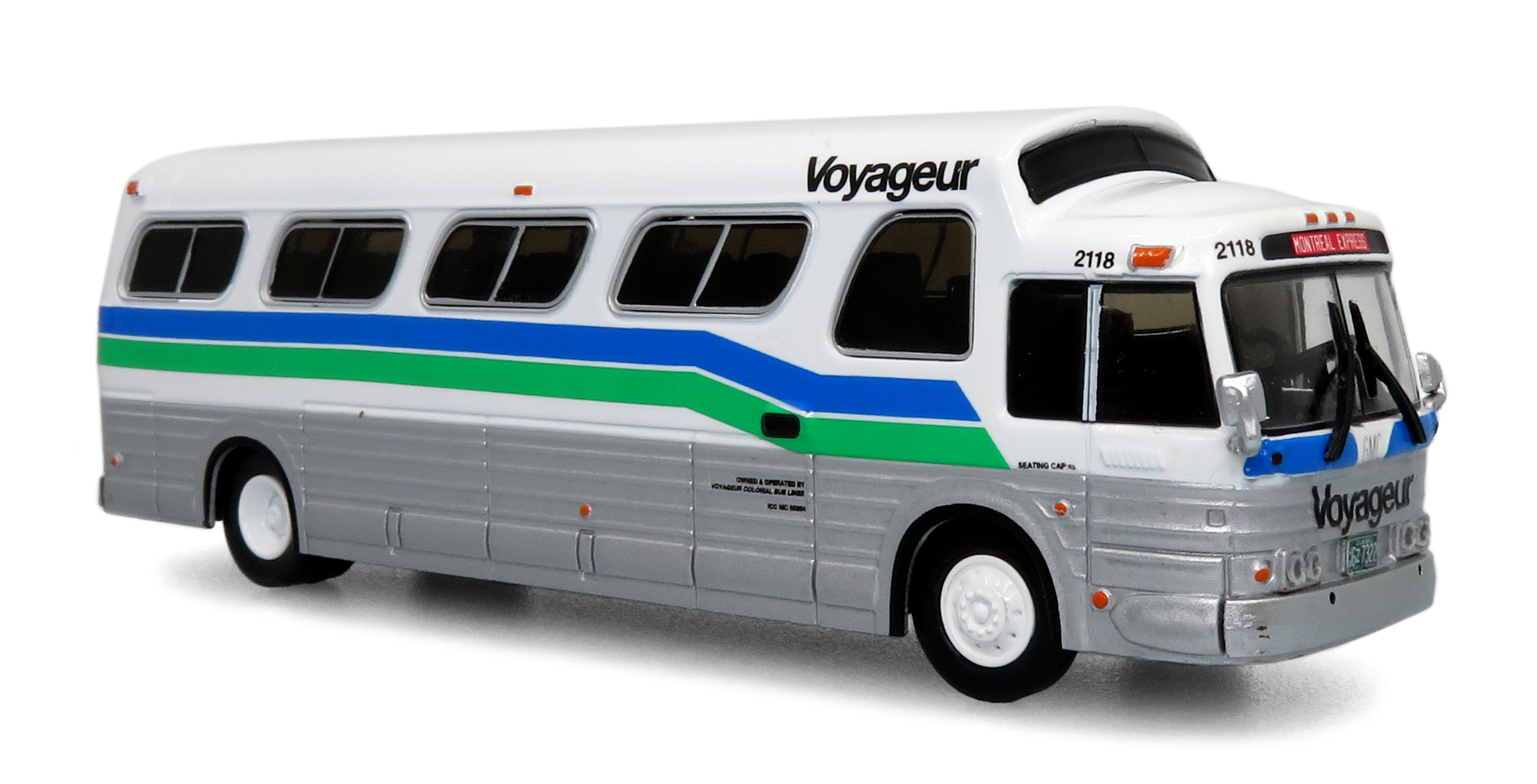 1966 GM PD4107 BUFFALO COACH: VOYAGEUR COLONIAL (Échelle-Scale 1:87)