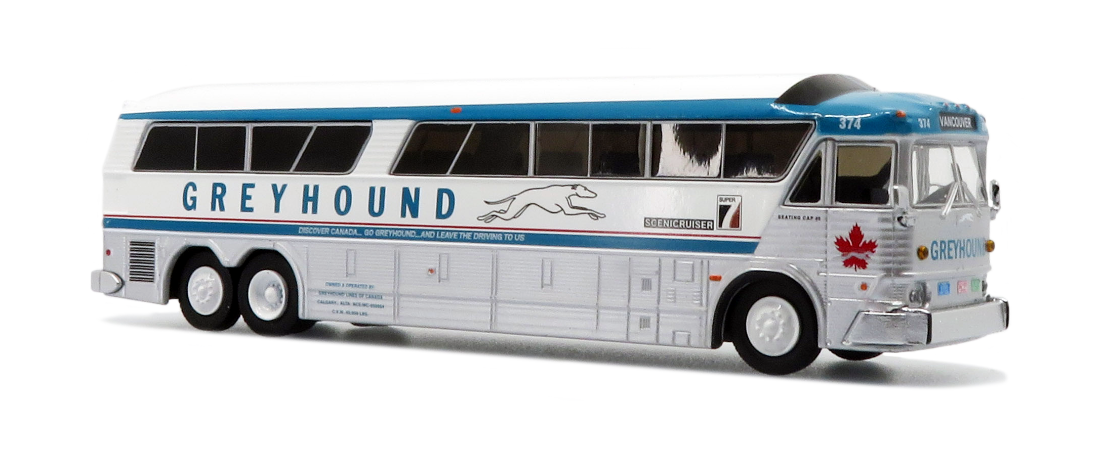 Greyhound Canada Tribute Set (Échelle-Scale 1:87) Limited Edition 750 Sets