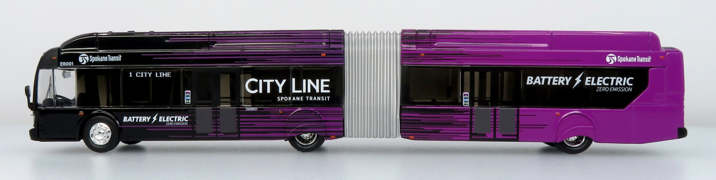 NFI Xcelsior XE60 5-Door Articulated Transit Bus: Spokane Transit City Line