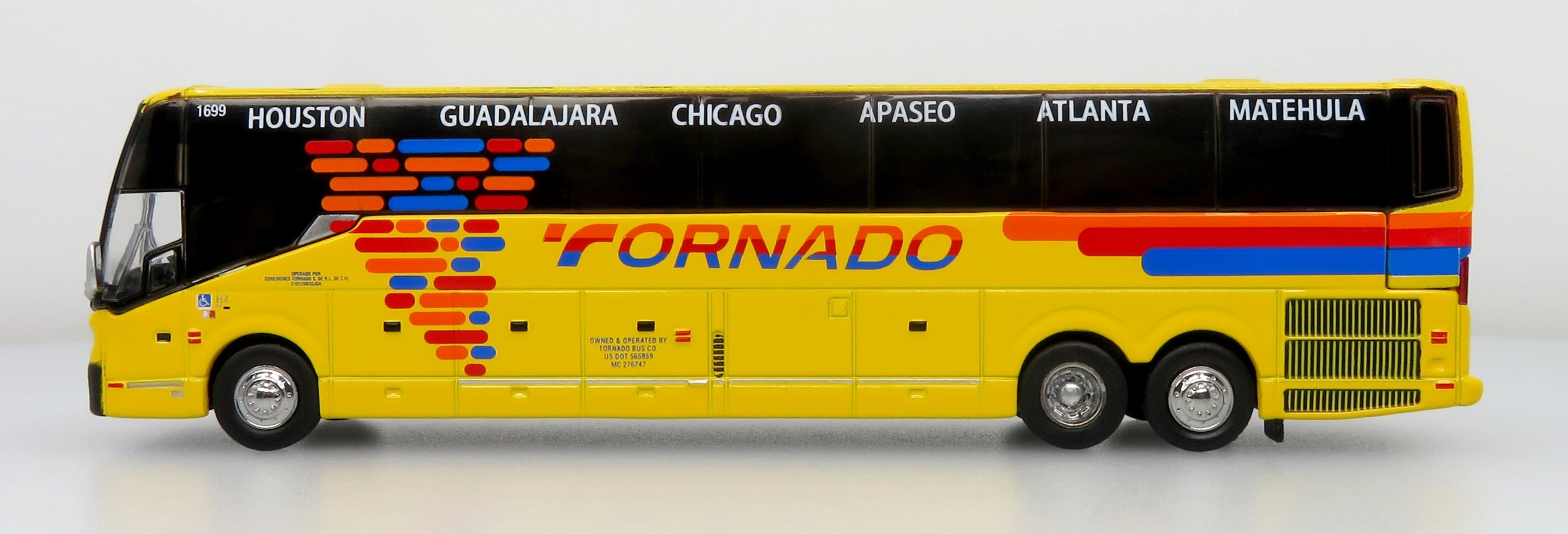 Prevost H3-45 Coach: Tornado Bus Company