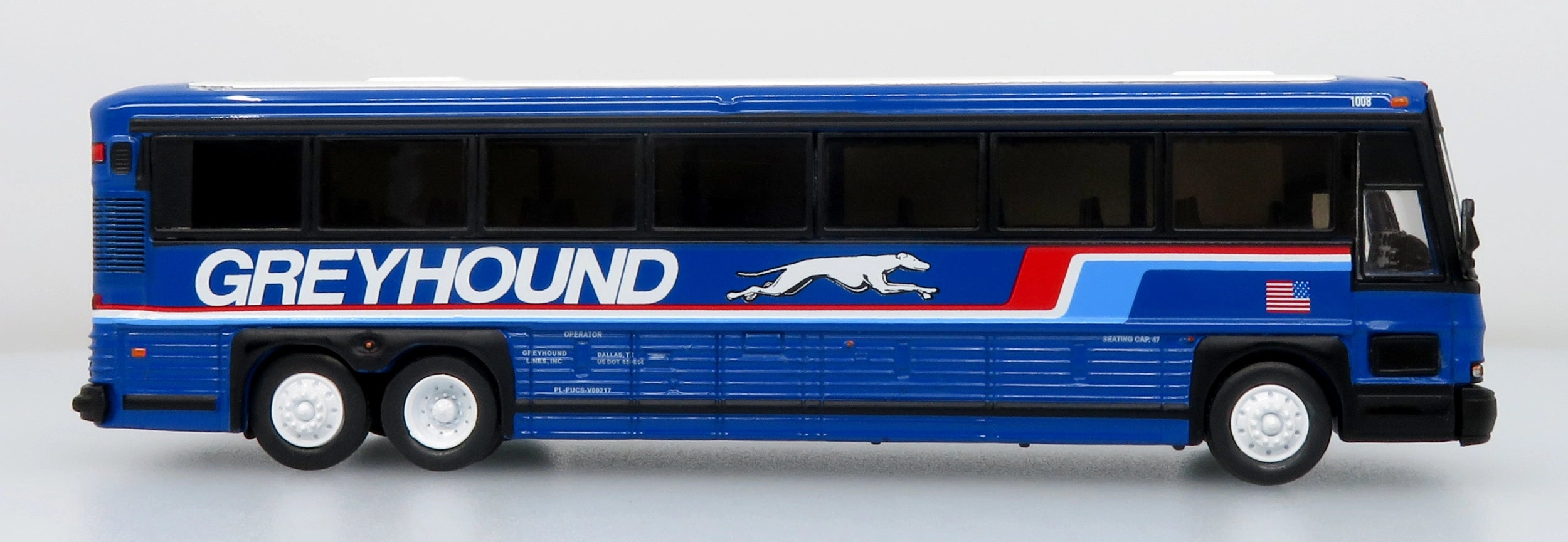 2001 MCI D4000 Coach: Greyhound