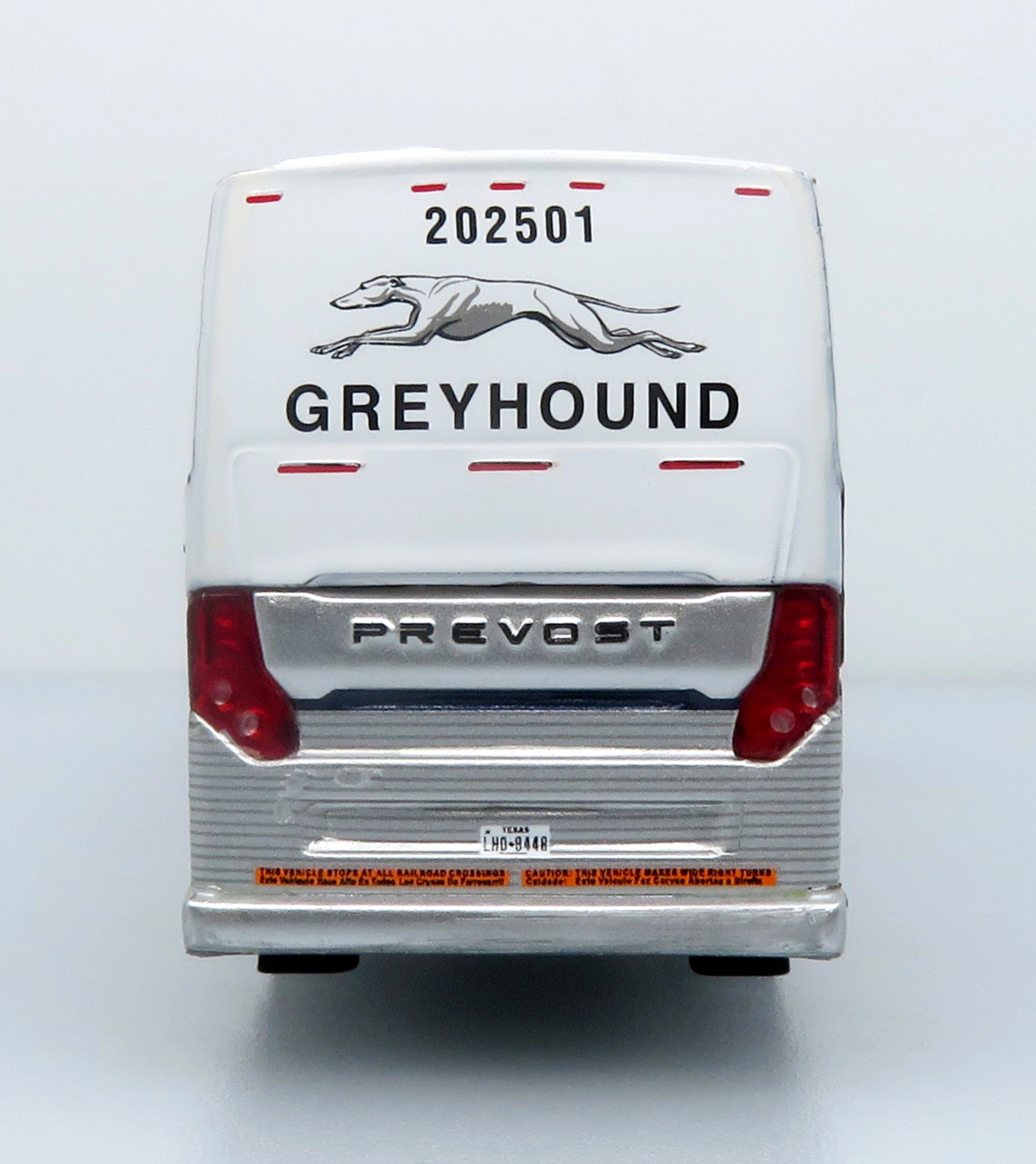 Prevost H3-45 Coach Greyhound Scenicruiser Vintage Livery 1:87 — Iconic Replicas 87-0659