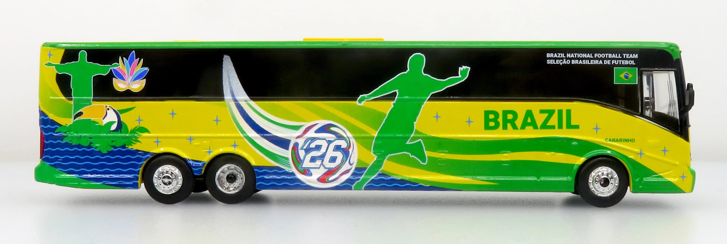 Van Hool CX-45 Coach Brazil National Team World Cup Iconic Replicas 1:87 - 87-0716
