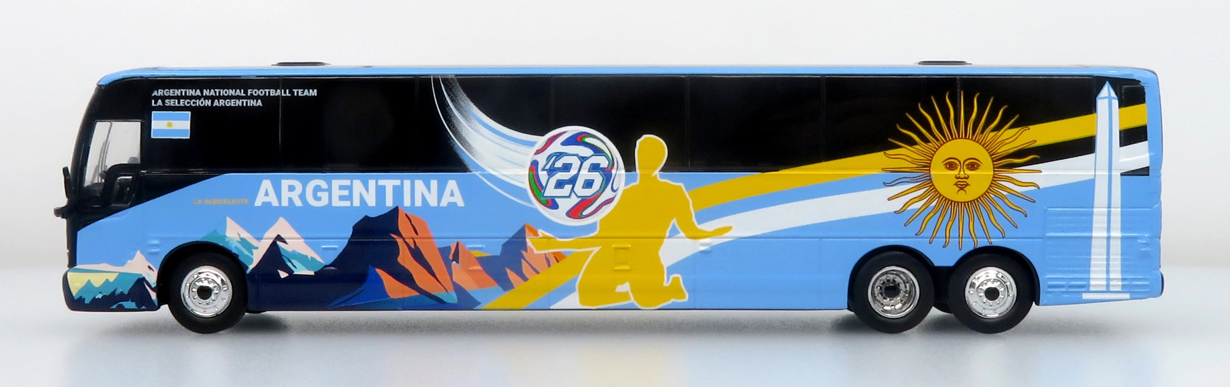 Prevost X3-45 Coach Argentina National Team World Cup Iconic Replicas 1:87 - 87-0723