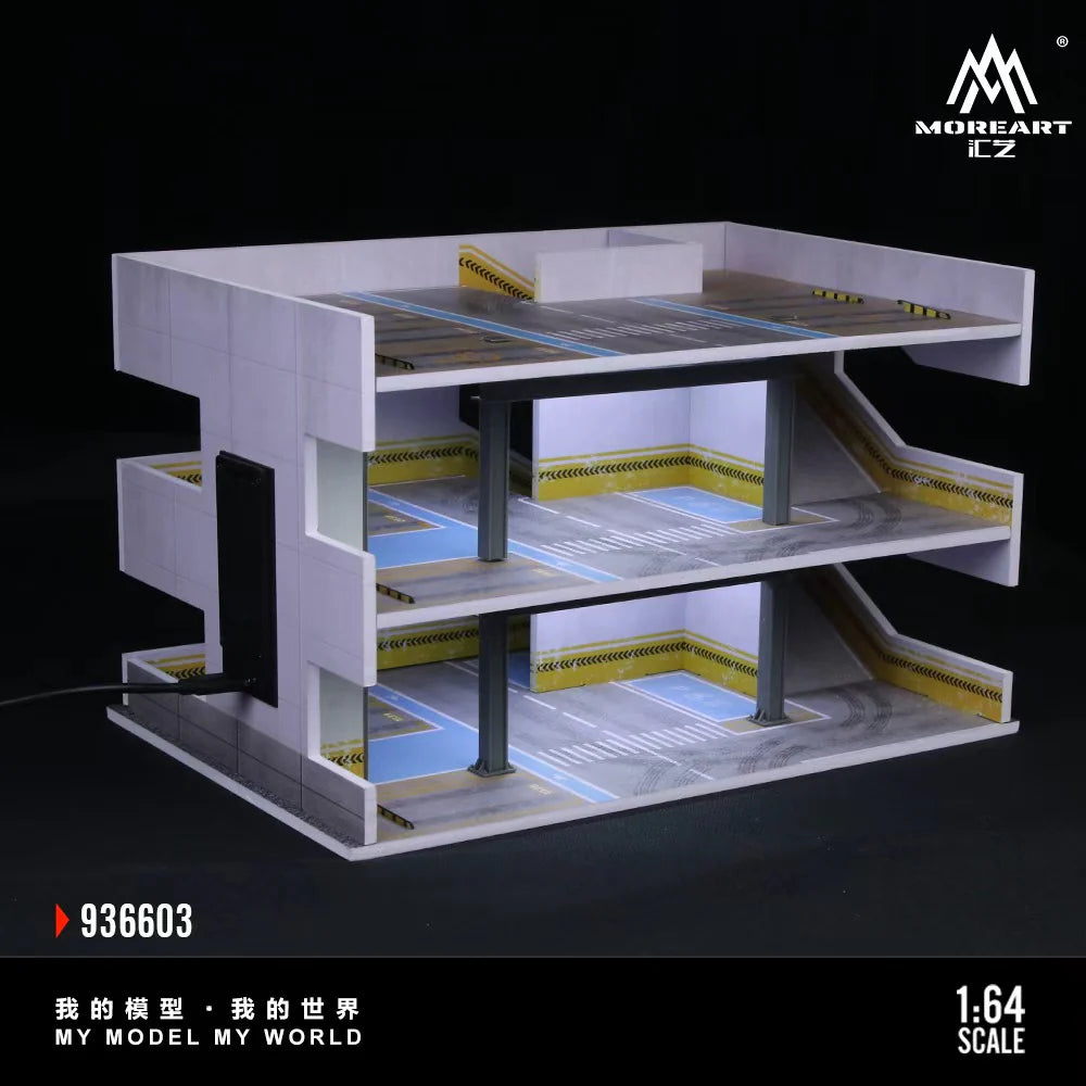 MoreArt Diorama 1:64-Japanese Parking Building MO936603
