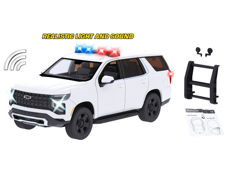 2025 Chevrolet Tahoe PPV Blanc – Motor Max 1:24 – 79623WH