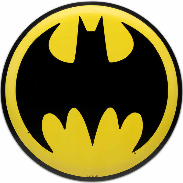 Batman Bat Signal Round Metal Sign