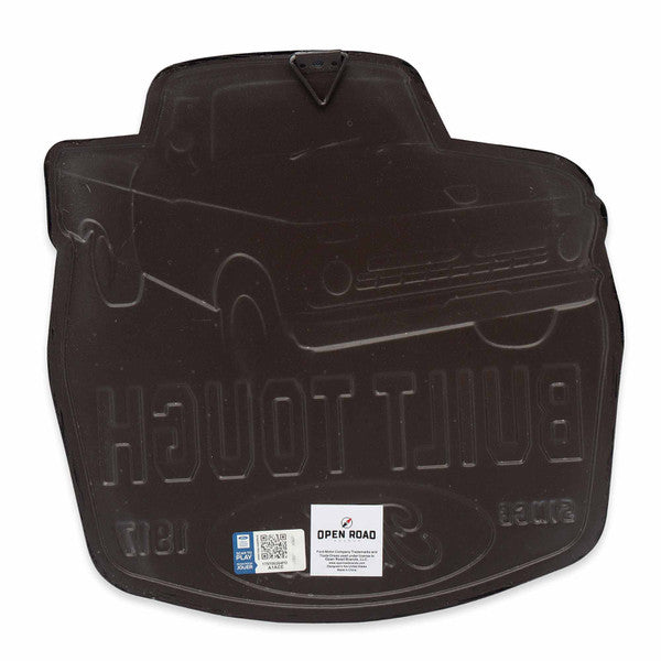 Ford Built Tough Since 1917 Teal Truck Metal Sign