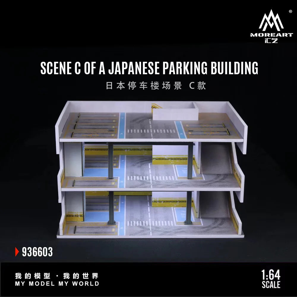 MoreArt Diorama 1:64-Japanese Parking Building MO936603