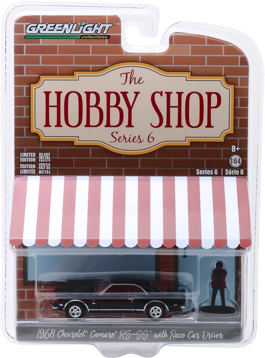 1968 Chevrolet Camaro RS/SS with Race Car Driver, The Hobby Shop Series 6