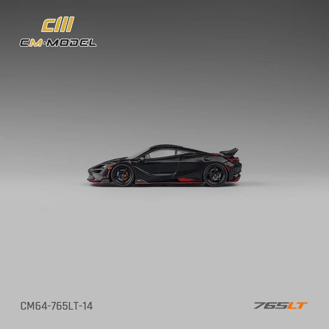 CM MODEL-McLaren 765LT-(Matte Black) CM64-765LT-14
