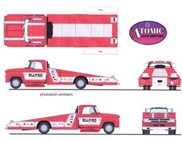 (PRE-0RDER-Q1, 2025) 1970 DODGE D300 Ramp Truck - Billy the Kid