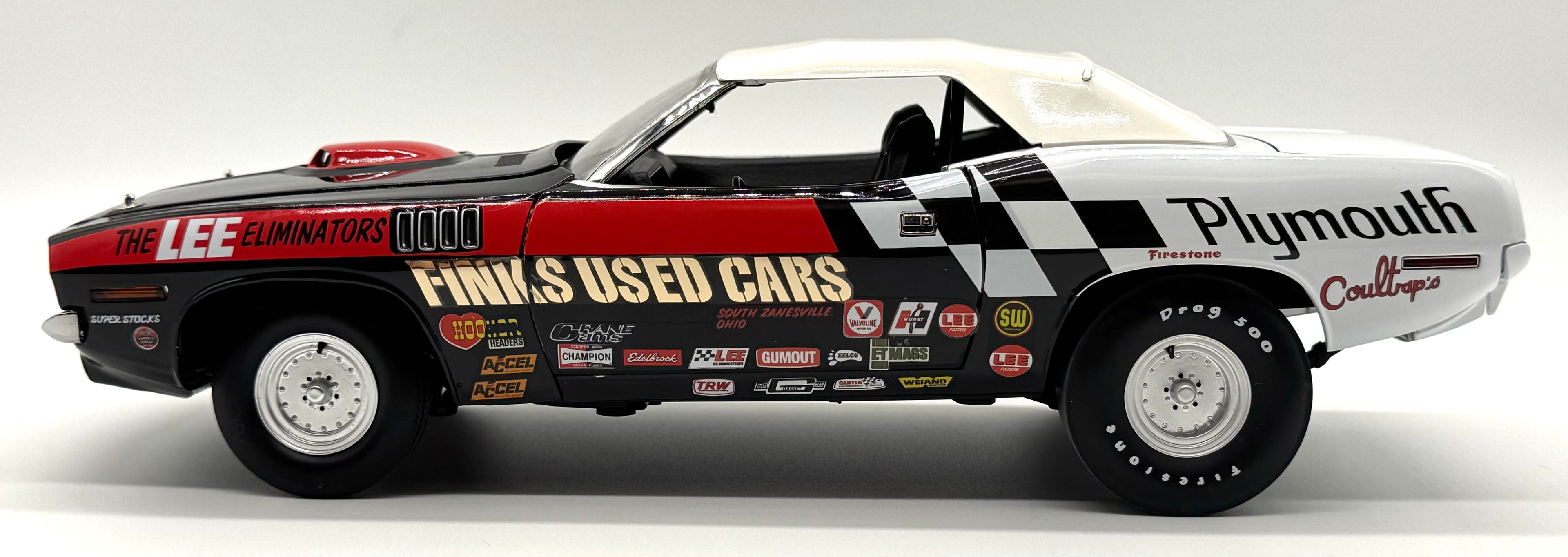(PRE-0RDER-Q1, 2025) 1971 Hemi Cuda Convertible Super Stock - Carroll Fink