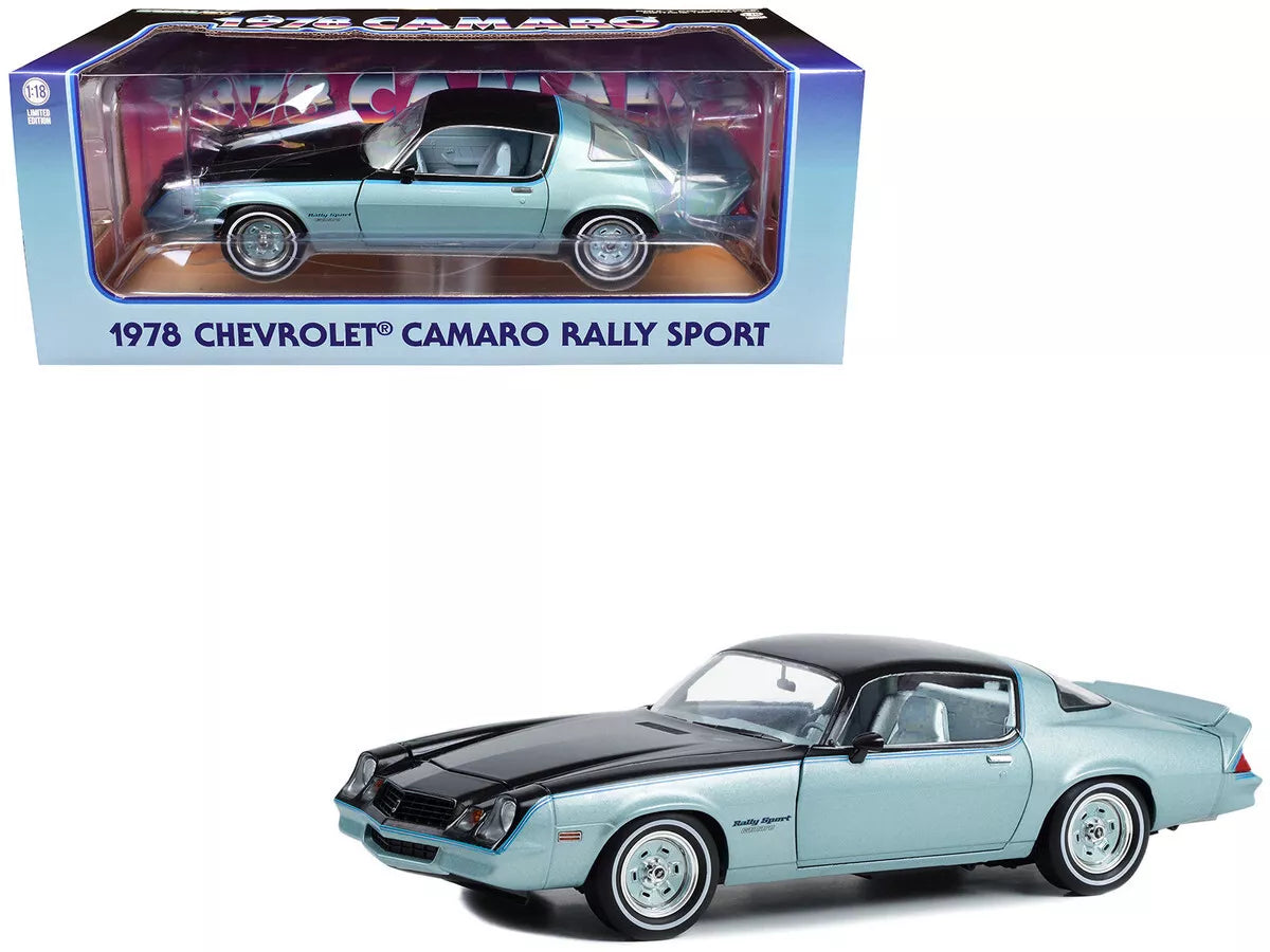 1978 Chevrolet Camaro Rally Sport Light Blue & Black