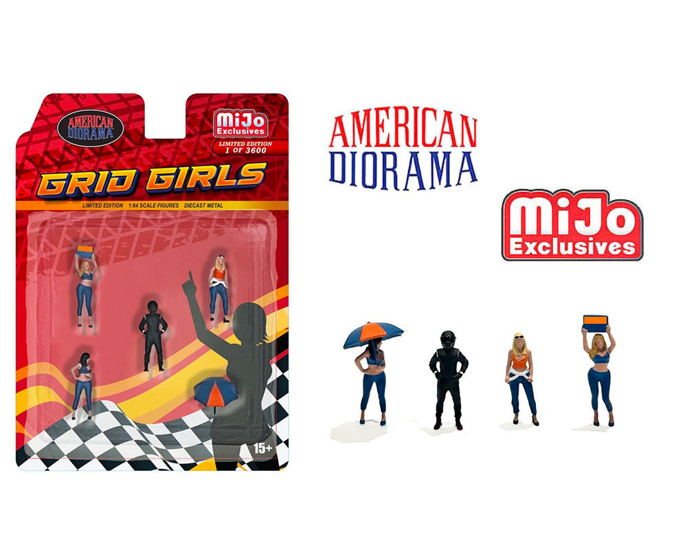 1:64 Grid Girls Figures