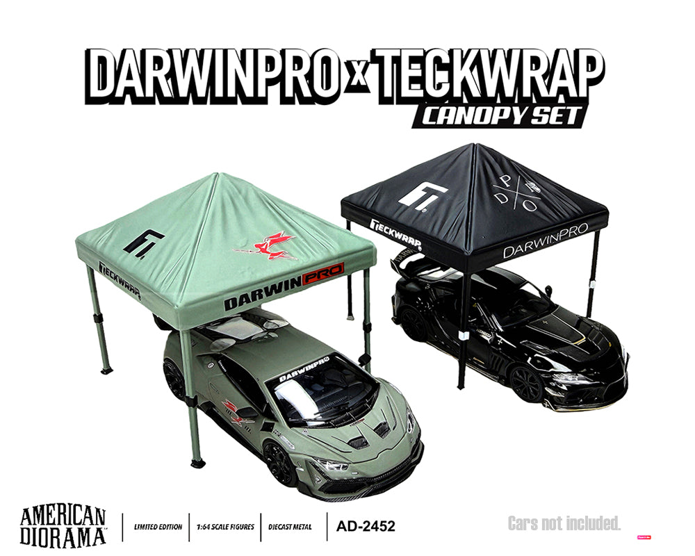 (PER-ORDER 2026) American Diorama 1:64-DarwinPro x Teckwrap Canopy set – MiJo Exclusives – Limited Edition AD-2452MJ