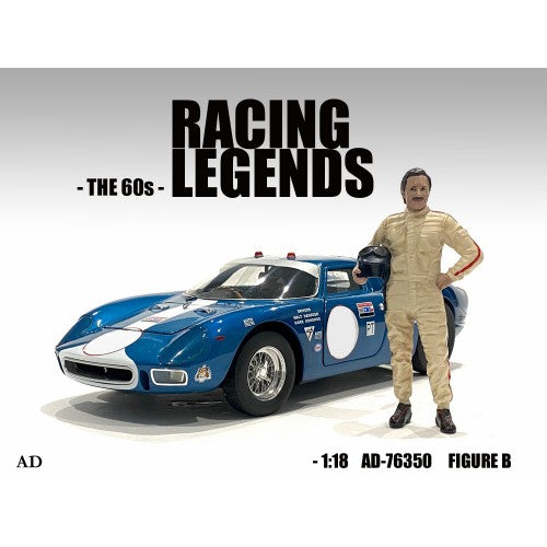 Figurine 1:18 Racing Legend - 1960s Driver B