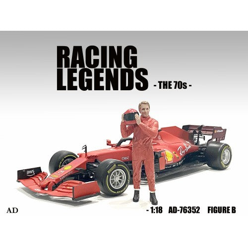 Figurine 1:18 Racing Legend - 1970s Driver B