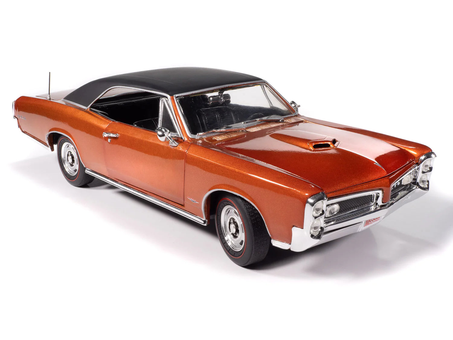 1966 Pontiac GTO Copper Blaze Metallic with Black Vinyl Top "Hemmings Muscle Machines