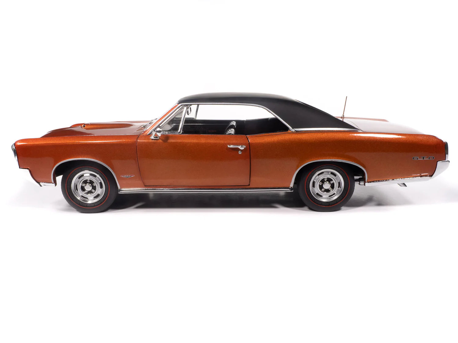 1966 Pontiac GTO Copper Blaze Metallic with Black Vinyl Top "Hemmings Muscle Machines