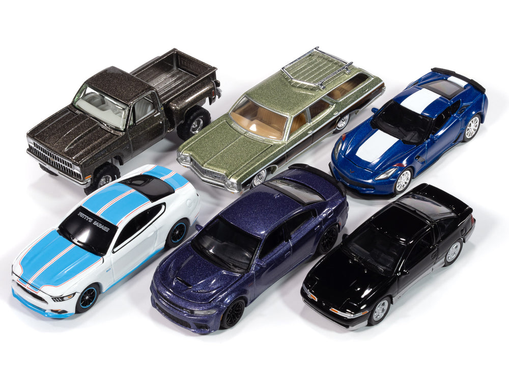 Ensemble-Set, Auto World 1:64 Premium 2024 Release 3 Version B Set (AW64452/24B)